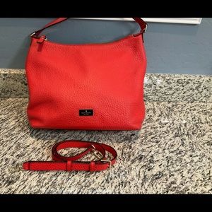 Kate Spade red leather bag
